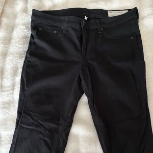 Black Denim Jeans, Rag & Bone, size 32